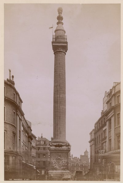 Das Monument, London von English Photographer